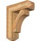 Ekena Millwork Westlake Craftsman Rough Sawn Bracket w/ Offset Brace, Western Red Cedar, 8"W x 24"D x 28"H BKT0806X24X28WTL04RWR - alternate 1